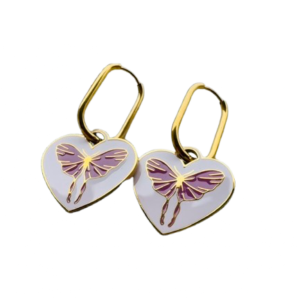 Boucles d’oreilles Vespera – Acier inoxydable plaqué or