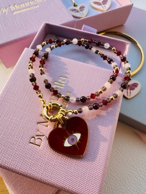 Collier bohème en pierres naturelles semi-précieuses. – Image 2